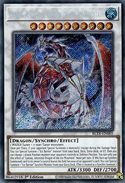 Lancea, Ancestral Dragon of the Ice Mountain (V.1 - Secret Rare)⁣ - Battles of Legend: Terminal Revenge⁣ (Secret Rare)⁣ [005]