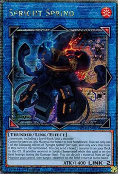 Spright Sprind (V.2 - Quarter Century Secret Rare) - Battles of Legend: Terminal Revenge (Quarter Century Secret Rare) [BLTR-095]