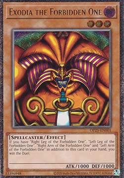 Exodia the Forbidden One⁣ - OTS Tournament Pack 25⁣ (Ultimate Rare)⁣ [001]