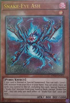 Snake-Eye Ash⁣ - OTS Tournament Pack 25⁣ (Ultimate Rare)⁣ [002]