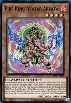 Fire King Avatar Arvata - OTS Tournament Pack 25 (Super Rare) [OP25-007]