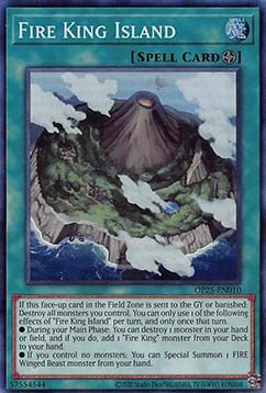 Fire King Island - OTS Tournament Pack 25 (Super Rare) [OP25-010]