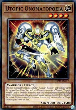 Utopic Onomatopoeia⁣ - OTS Tournament Pack 25⁣ (Common)⁣ [017]