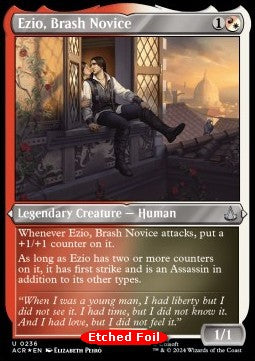 Ezio, Brash Novice (V.2) - Universes Beyond: Assassin's Creed: Extras (Uncommon) [XACR-236]