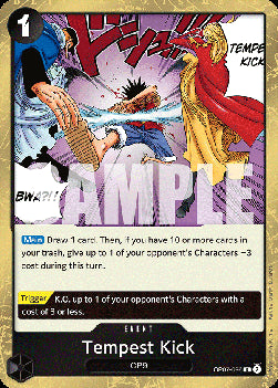 Tempest Kick (OP07-096) - 500 Years into the Future (Rare) [OP07-096]