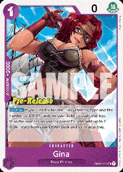 Gina (OP07-065)⁣ - Promos: 500 Years into the Future⁣ (Uncommon)⁣ [065]