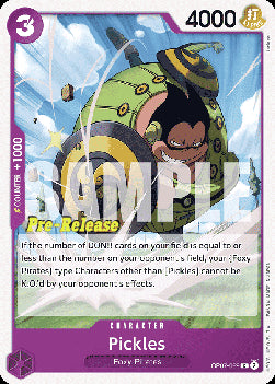 Pickles (OP07-069)⁣ - Promos: 500 Years into the Future⁣ (Common)⁣ [069]