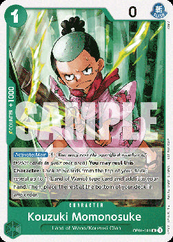 Kouzuki Momonosuke (OP01-041) (V.1)⁣ - Unnumbered Promos⁣ (Rare)⁣ [OP01-0411]