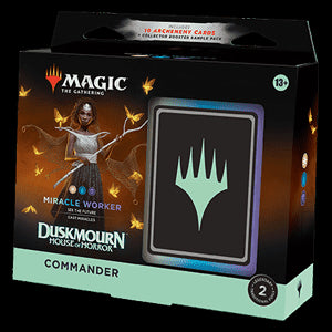 Commander: Duskmourn: House of Horror: "Miracle Worker" Commander Deck⁣ - Commander: Duskmourn: House of Horror