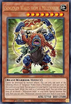 Sengenjin Wakes from a Millennium (V.1 - Ultra Rare)⁣ - The Infinite Forbidden⁣ (Ultra Rare)⁣ [001]