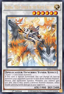 Silvera, Wolf Tamer of the White Forest (V.1 - Ultra Rare)⁣ - The Infinite Forbidden⁣ (Ultra Rare)⁣ [038]