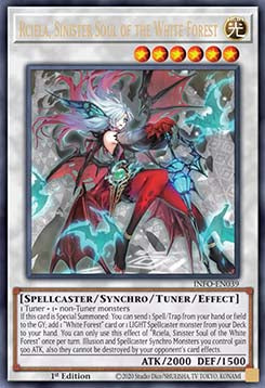 Rciela, Sinister Soul of the White Forest (V.1 - Ultra Rare)⁣ - The Infinite Forbidden⁣ (Ultra Rare)⁣ [039]