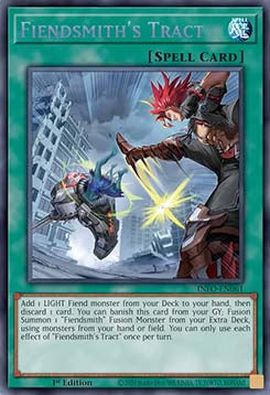 Fiendsmith's Tract (V.1 - Secret Rare) - The Infinite Forbidden (Secret Rare) [INFO-061]