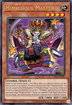 Mimighoul Master (V.1 - Ultra Rare)⁣ - The Infinite Forbidden⁣ (Ultra Rare)⁣ [090]