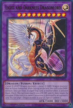 Light and Darkness Dragonlord (V.1 - Ultra Rare)⁣ - The Infinite Forbidden⁣ (Ultra Rare)⁣ [034]
