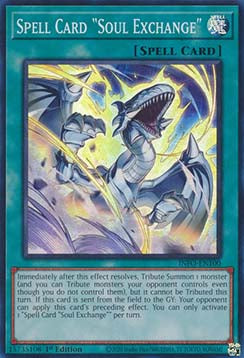 Spell Card "Soul Exchange"⁣ - The Infinite Forbidden⁣ (Super Rare)⁣ [100]