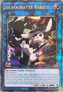 Silhouhatte Rabbit (V.2 - Quarter Century Secret Rare)⁣ - The Infinite Forbidden⁣ (Quarter Century Secret Rare)⁣ [052]