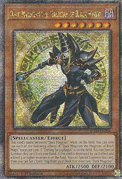 Dark Magician the Magician of Black Magic (V.2 - Quarter Century Secret Rare) - The Infinite Forbidden (Quarter Century Secret Rare) [INFO-006]
