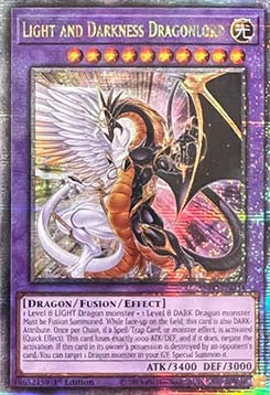 Light and Darkness Dragonlord (V.2 - Quarter Century Secret Rare)⁣ - The Infinite Forbidden⁣ (Quarter Century Secret Rare)⁣ [034]