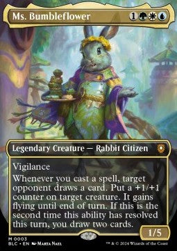 Ms. Bumbleflower⁣ - Commander: Bloomburrow⁣ (Mythic)⁣ [3]