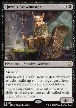 Hazel's Brewmaster⁣ - Commander: Bloomburrow⁣ (Rare)⁣ [17]