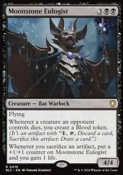 Moonstone Eulogist⁣ - Commander: Bloomburrow⁣ (Rare)⁣ [19]