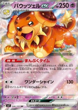 Dachsbun ex⁣ - Stellar Miracle⁣ (Double Rare)⁣ [046]