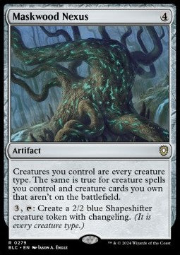 Maskwood Nexus⁣ - Commander: Bloomburrow⁣ (Rare)⁣ [279]
