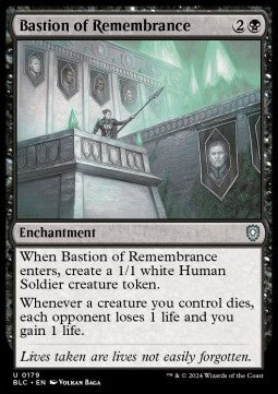 Bastion of Remembrance⁣ - Commander: Bloomburrow⁣ (Uncommon)⁣ [179]