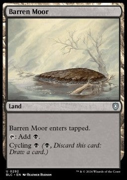Barren Moor⁣ - Commander: Bloomburrow⁣ (Uncommon)⁣ [292]