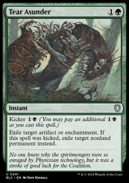 Tear Asunder⁣ - Commander: Bloomburrow⁣ (Uncommon)⁣ [241]