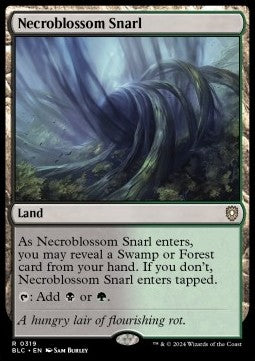 Necroblossom Snarl⁣ - Commander: Bloomburrow⁣ (Rare)⁣ [319]