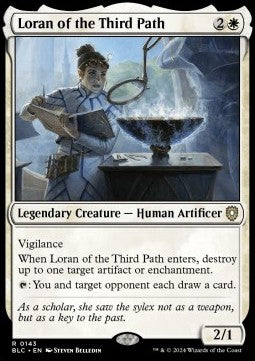 Loran of the Third Path⁣ - Commander: Bloomburrow⁣ (Rare)⁣ [143]