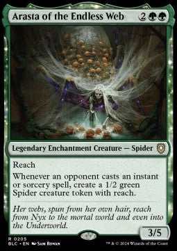 Arasta of the Endless Web⁣ - Commander: Bloomburrow⁣ (Rare)⁣ [205]