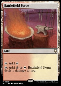 Battlefield Forge⁣ - Commander: Bloomburrow⁣ (Rare)⁣ [293]