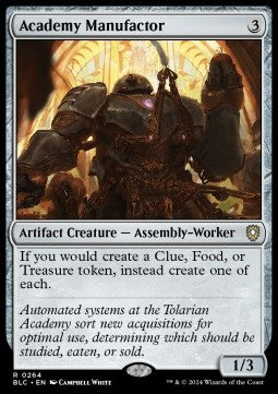 Academy Manufactor⁣ - Commander: Bloomburrow⁣ (Rare)⁣ [264]