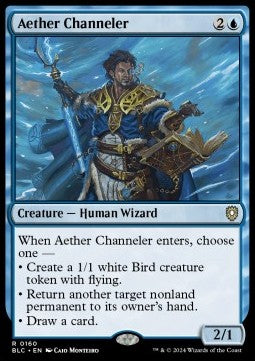 Aether Channeler⁣ - Commander: Bloomburrow⁣ (Rare)⁣ [160]