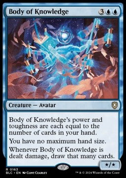 Body of Knowledge⁣ - Commander: Bloomburrow⁣ (Rare)⁣ [163]