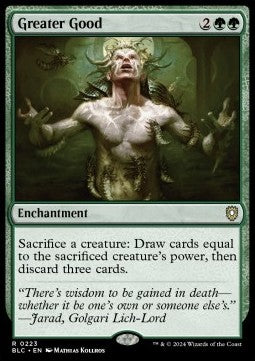 Greater Good⁣ - Commander: Bloomburrow⁣ (Rare)⁣ [223]