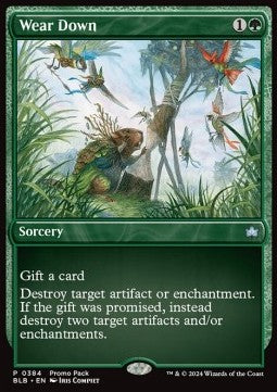Wear Down⁣ - Bloomburrow: Promos⁣ (Uncommon)⁣ [384]