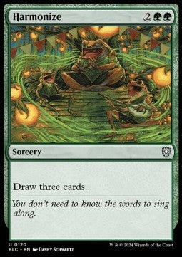 Harmonize⁣ - Commander: Bloomburrow⁣ (Uncommon)⁣ [120]