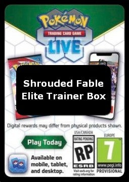 Live Code Card (Elite Trainer Box)