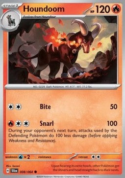 Houndoom - Shrouded Fable (Common) [SFA-008]