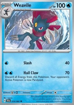 Weavile - Shrouded Fable (Uncommon) [SFA-014]