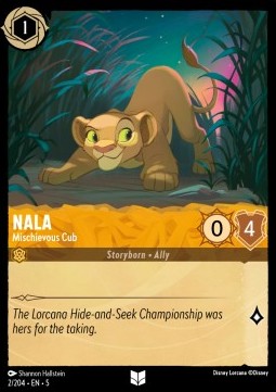 Nala - Mischievous Cub⁣ - Shimmering Skies⁣ (Uncommon)⁣ [2]