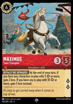 Maximus - Team Champion⁣ - Shimmering Skies⁣ (Super Rare)⁣ [105]