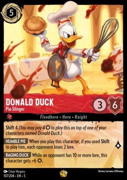 Donald Duck - Pie Slinger (V.1)⁣ - Shimmering Skies⁣ (Legendary)⁣ [107]