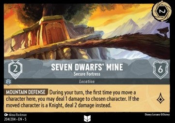 Seven Dwarfs' Mine - Secure Fortress⁣ - Shimmering Skies⁣ (Uncommon)⁣ [204]