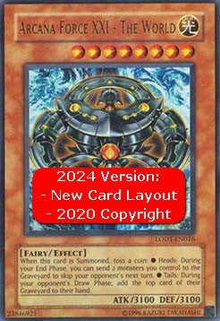Arcana Force XXI - The World (V.2 - Ultra Rare)⁣ - Light of Destruction⁣ (Ultra Rare)⁣ [016]