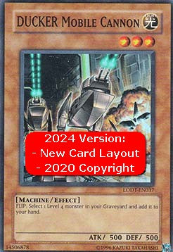 DUCKER Mobile Cannon (V.2 - Super Rare)⁣ - Light of Destruction⁣ (Super Rare)⁣ [037]